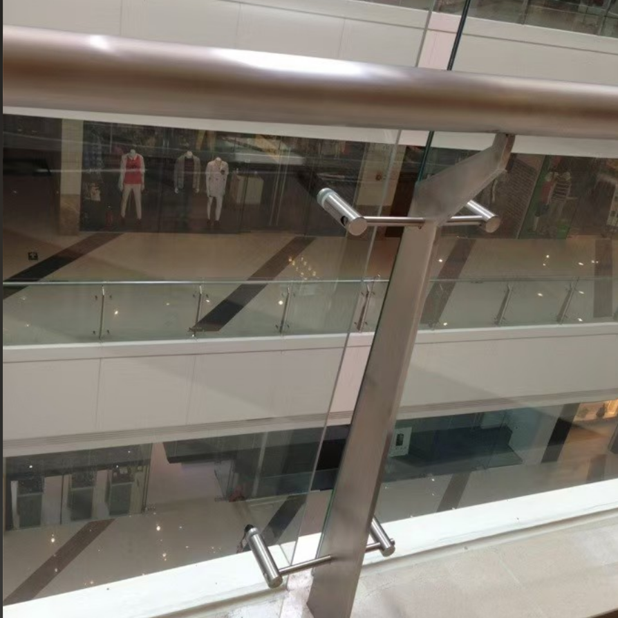 Frameless Tempered Glass Balustrade Railing for Balcony