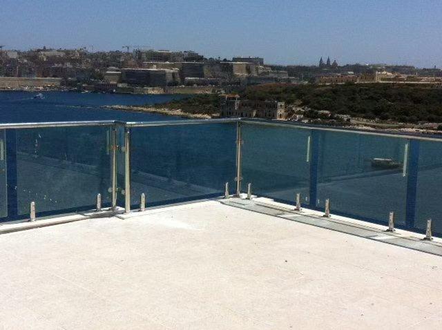 glass balustrade