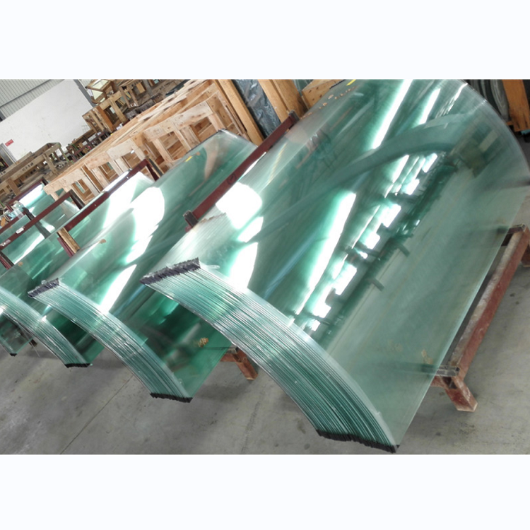 SGCC Curved Bending Tempered Glass for Shower Room