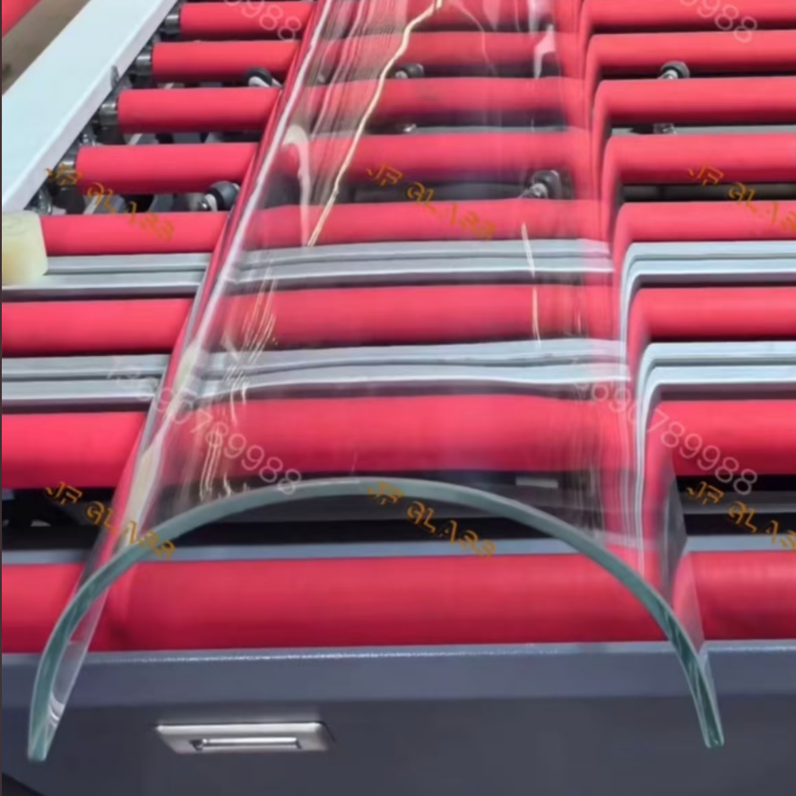 Small Radius Curved Building Toughened Tempered Glass