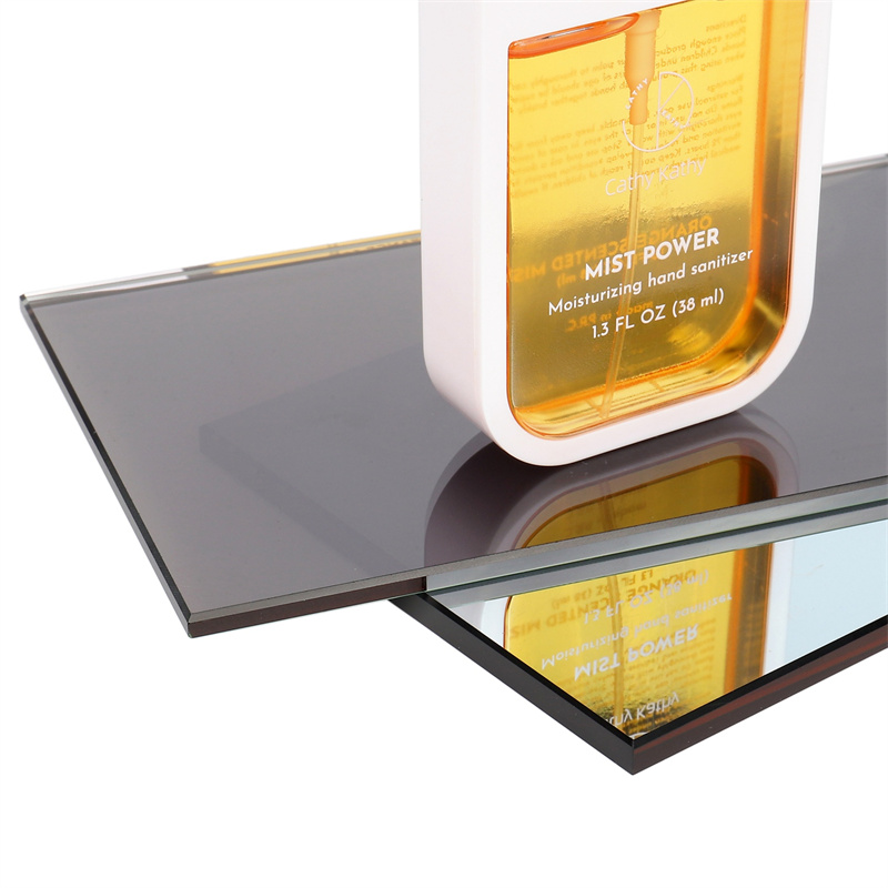half silvered mirror glass