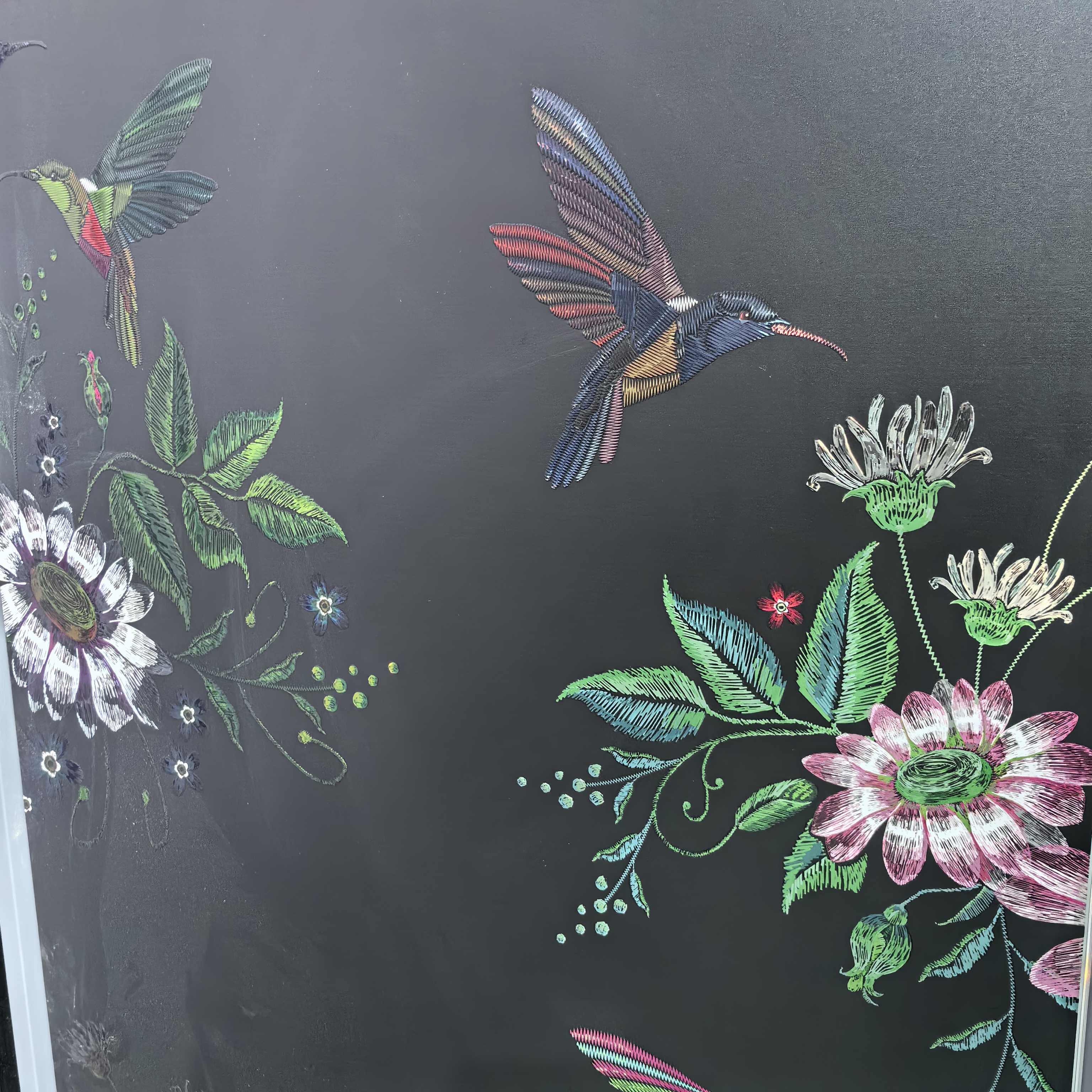Tempered Decorative Digital Printing Glass Wall For Hotel