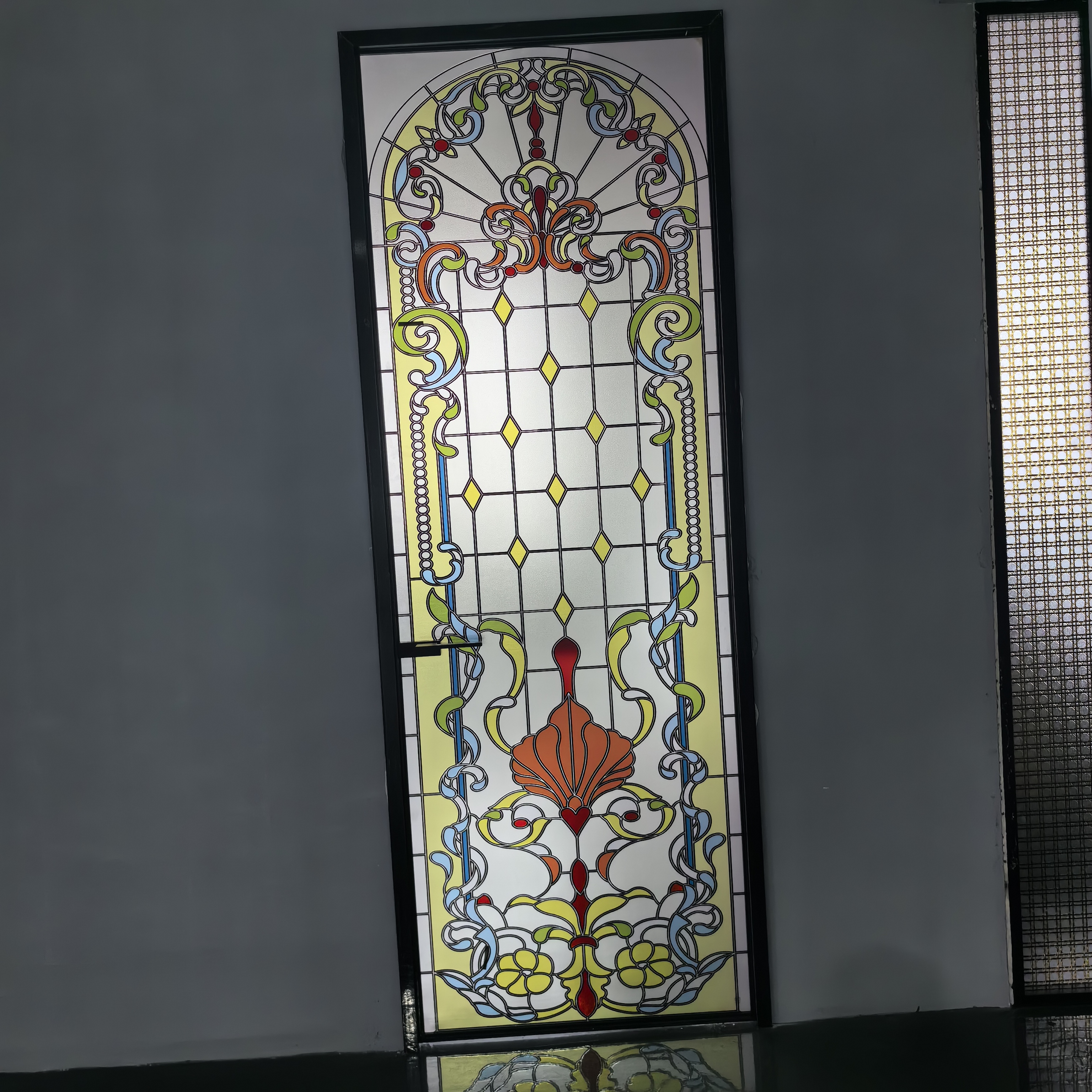 Stained Glass Decorative 3D Printing Panels Door Window