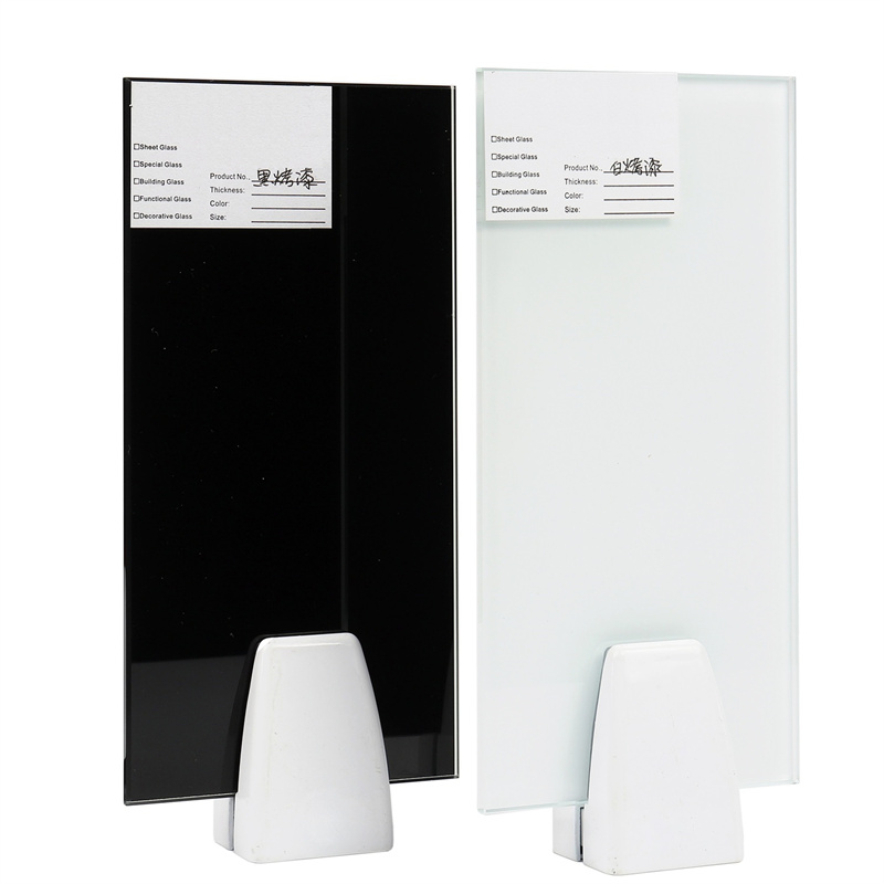 Mordern design Tempered Art Spray Paint Glass