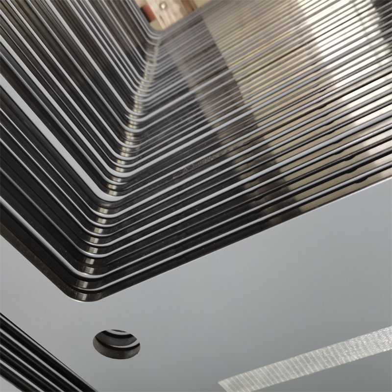Customized Tempered Large Table Top Glass Dining Room
