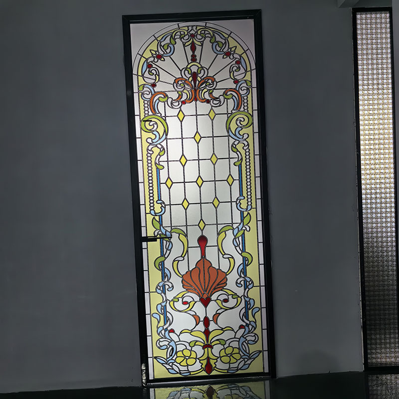 Stained Glass Decorative 3D Printing Panels Door Window