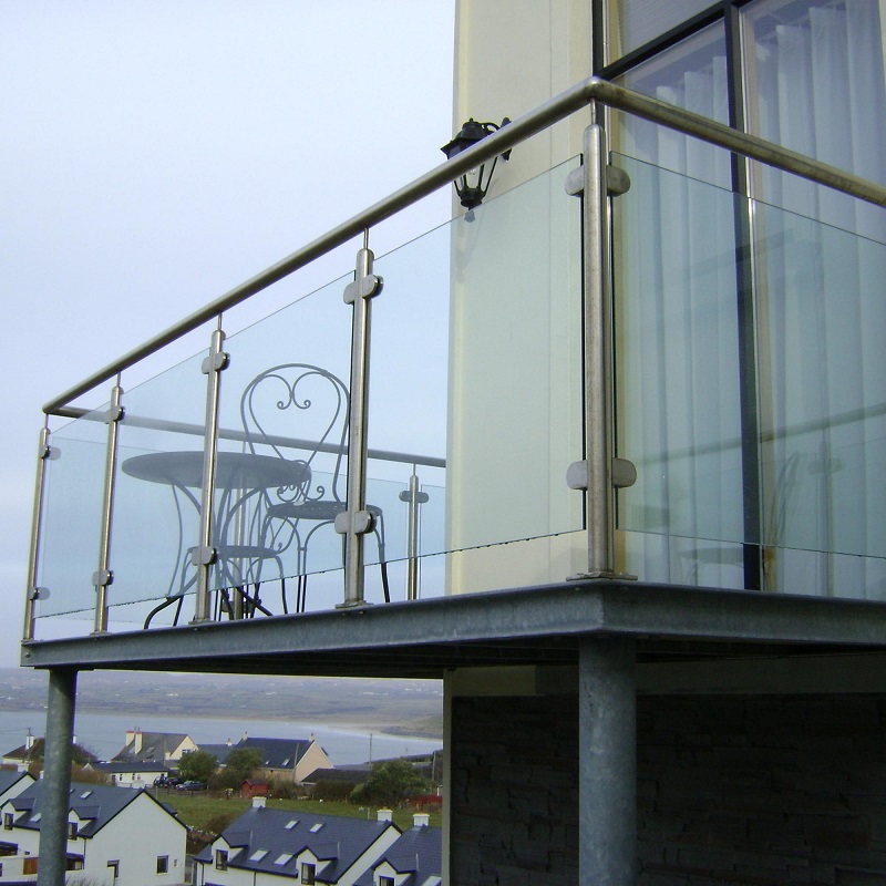 12mm Tempered Glass Panels For Balcony Handrail Fence