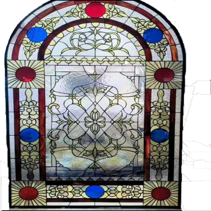 Customized Stained Art Colored Glass For Church Design