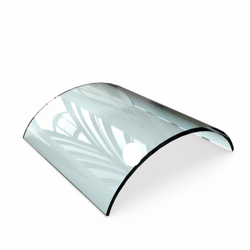 Small Radius Semi-circular Curved Building Toughened Glass