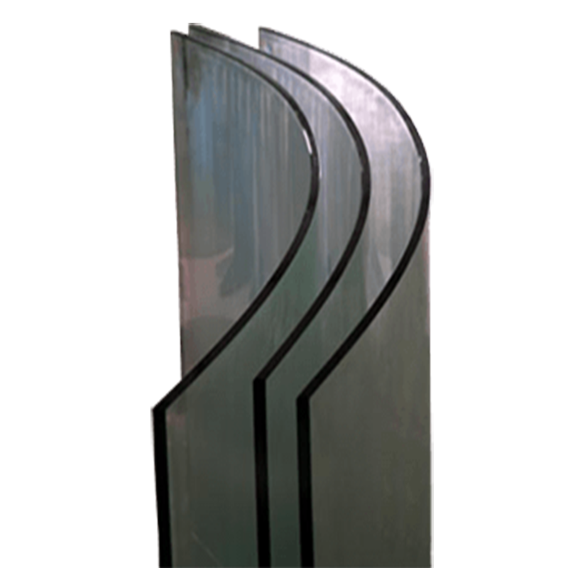 Bent tempered glass