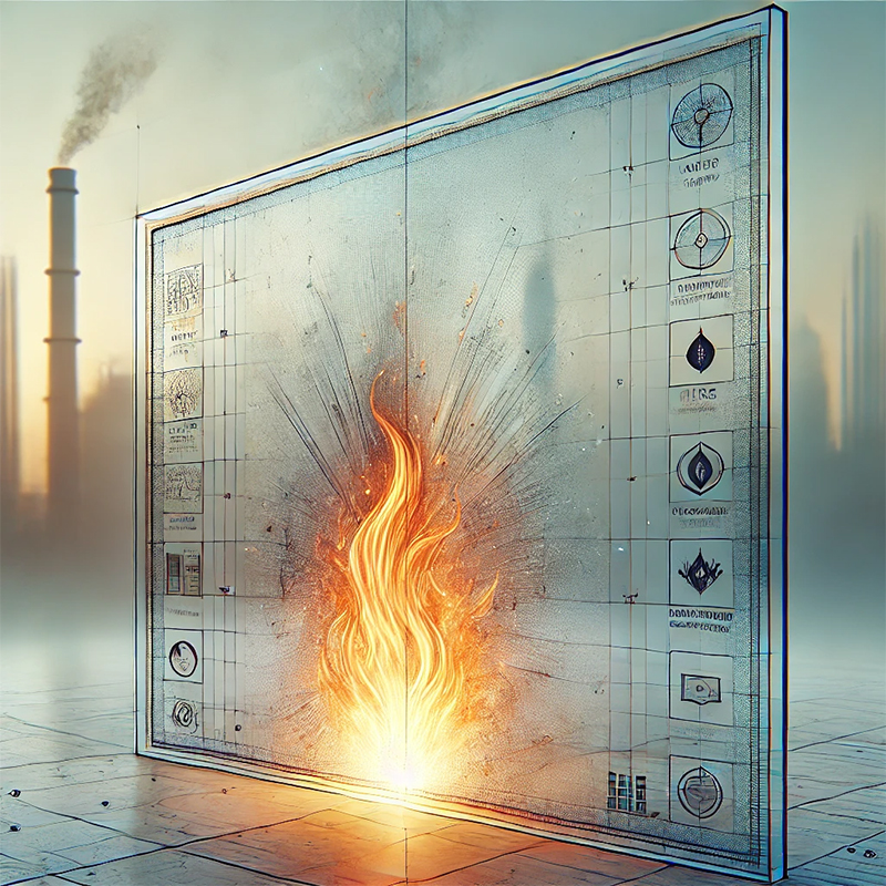 The Structure and Application Behind Fire-resistant Glass
