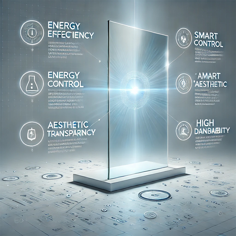 LED photoelectric glass