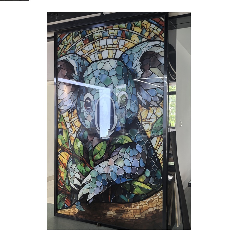 Customized Tempered Digital Ceramic Printing Decorative Art Glass