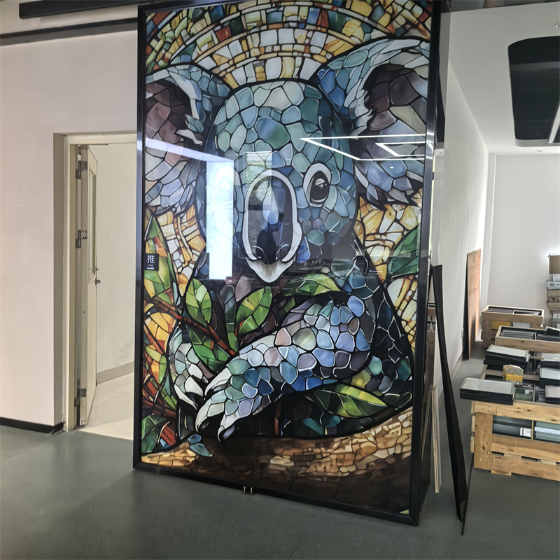Customized Tempered Digital Ceramic Printing Decorative Art Glass