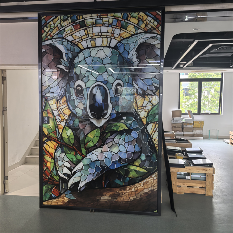 Customized Tempered Digital Ceramic Printing Decorative Art Glass