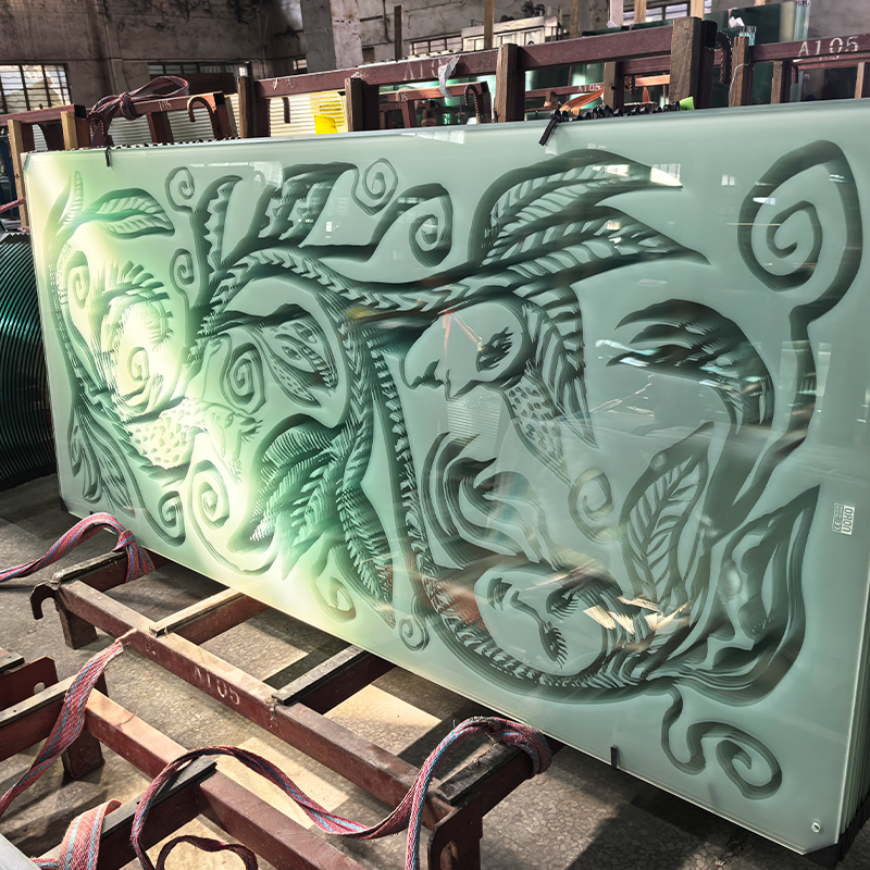 Silk Screen Printed Glass