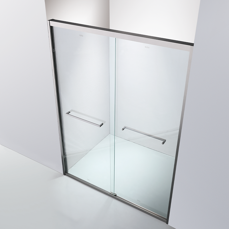 Minimalist Shower Room Ideas: Ultra-Narrow Stainless Steel Frames + Extra-White Glass, Creating Transparency in 1㎡