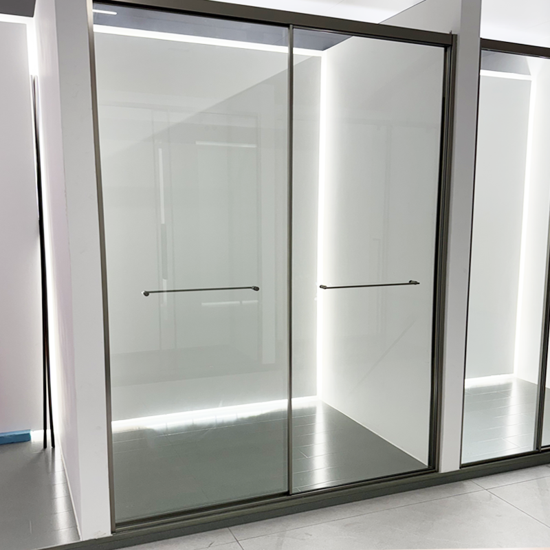 Tempered Glass Shower Sliding Doors: Explosion-Proof and Durable, Ensuring Bathing Safety
