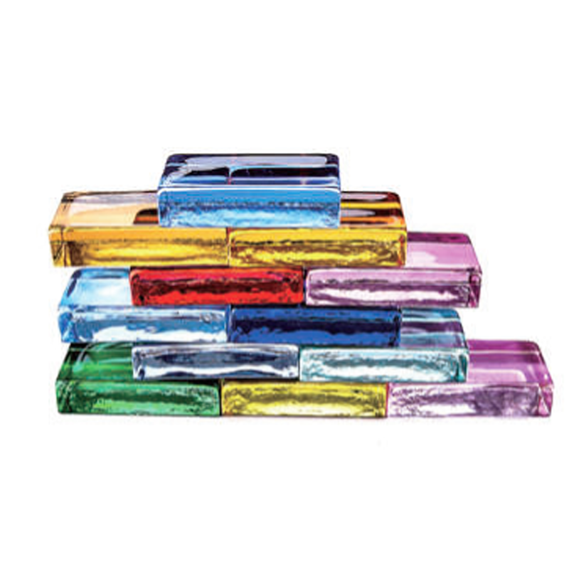Colored Glass Bricks