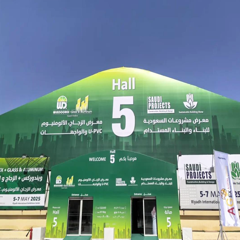 Ruixinglass Shines at Saudi International Glass & Door Exhibition, Leading the New Trend of Green Architectural Glass in the Middle East