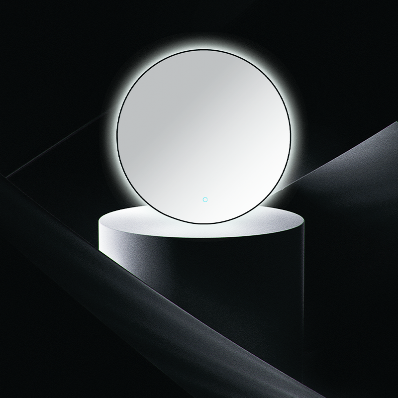 wall-mounted mirror