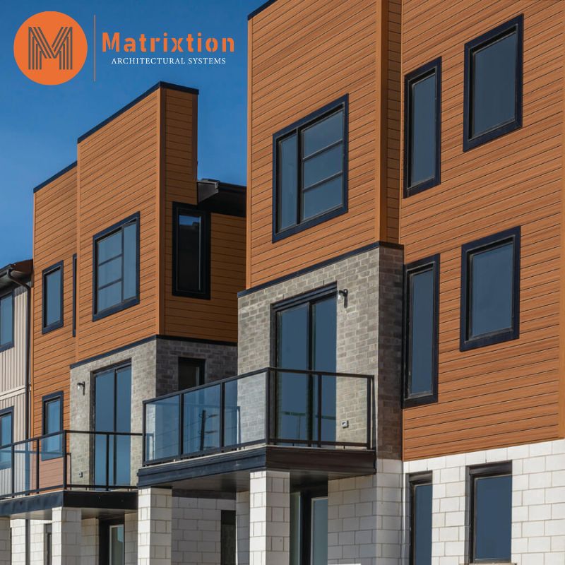 External Aluminium Wood Cladding Exterior Facade Panels