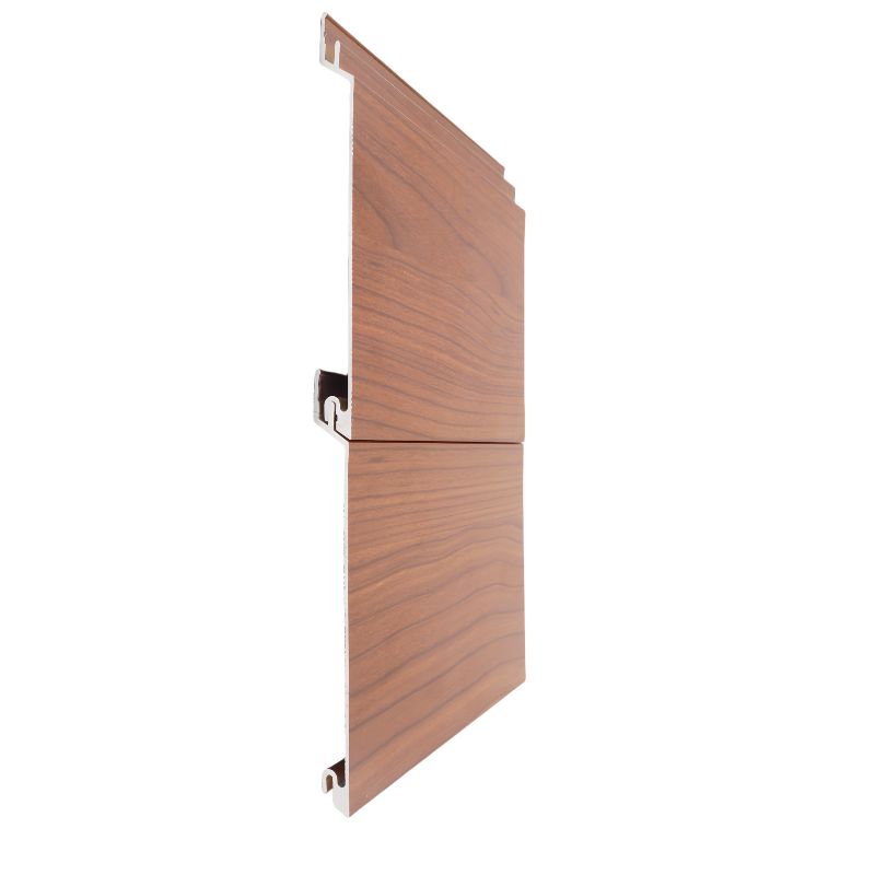 Wood Look Aluminium Cladding Panels Facade