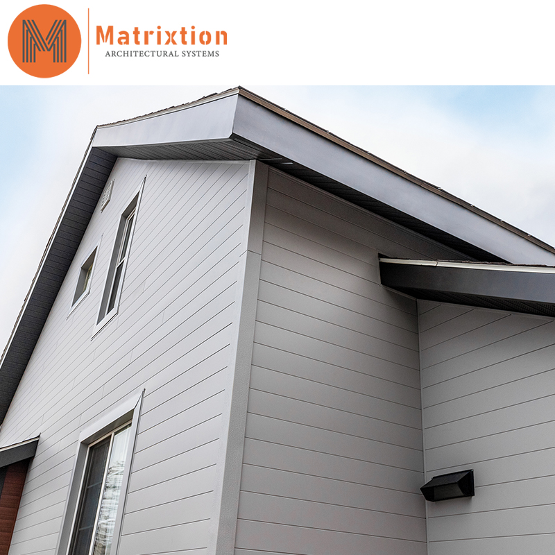 Aluminum Exterior Wall Cladding House Facade