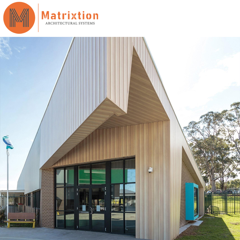 Aluminum Fascia Cladding Aluminum Metal Wall Panels For Exterior
