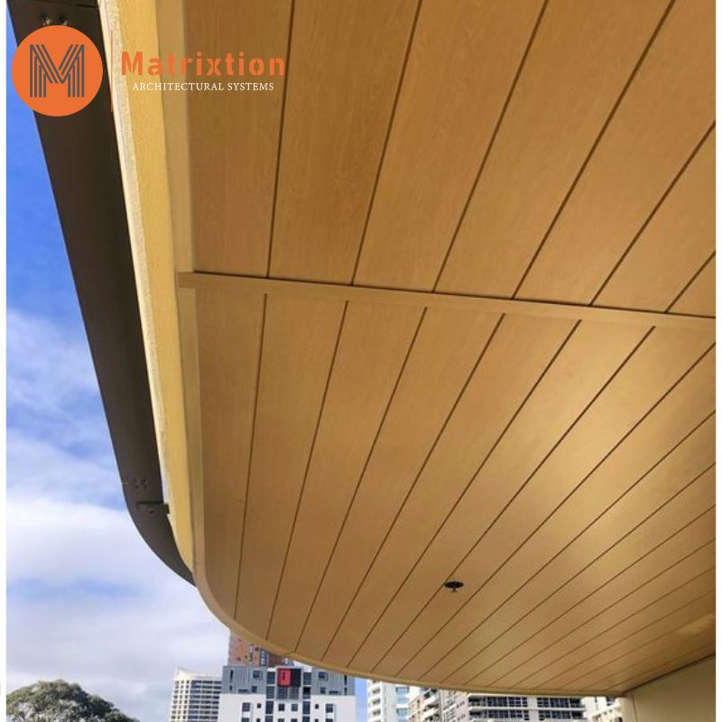 Metal Soffit Panel And Fascia Aluminum