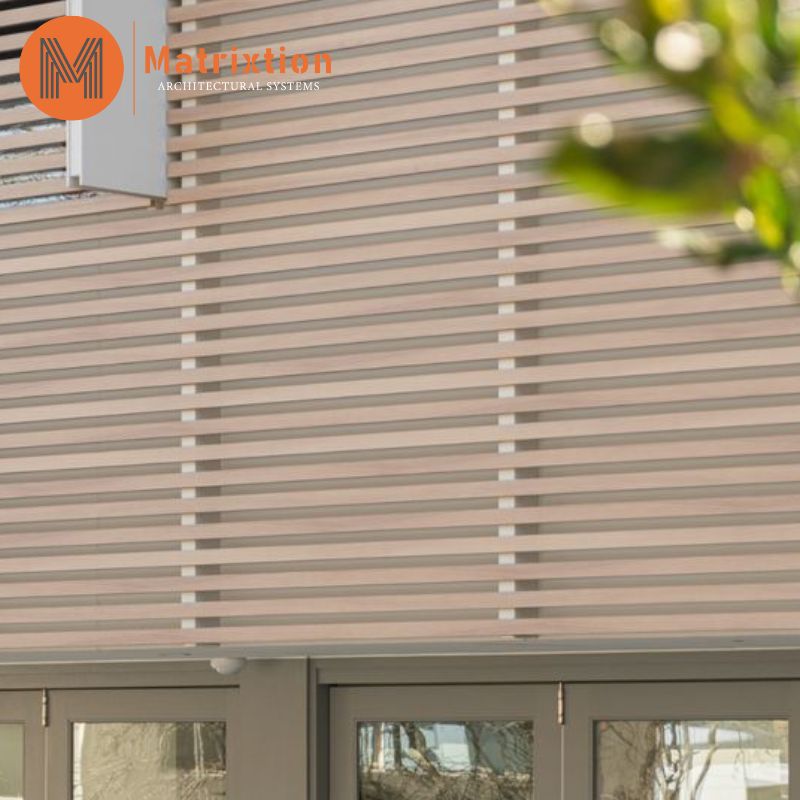 Wood Look External Aluminium Split Batten