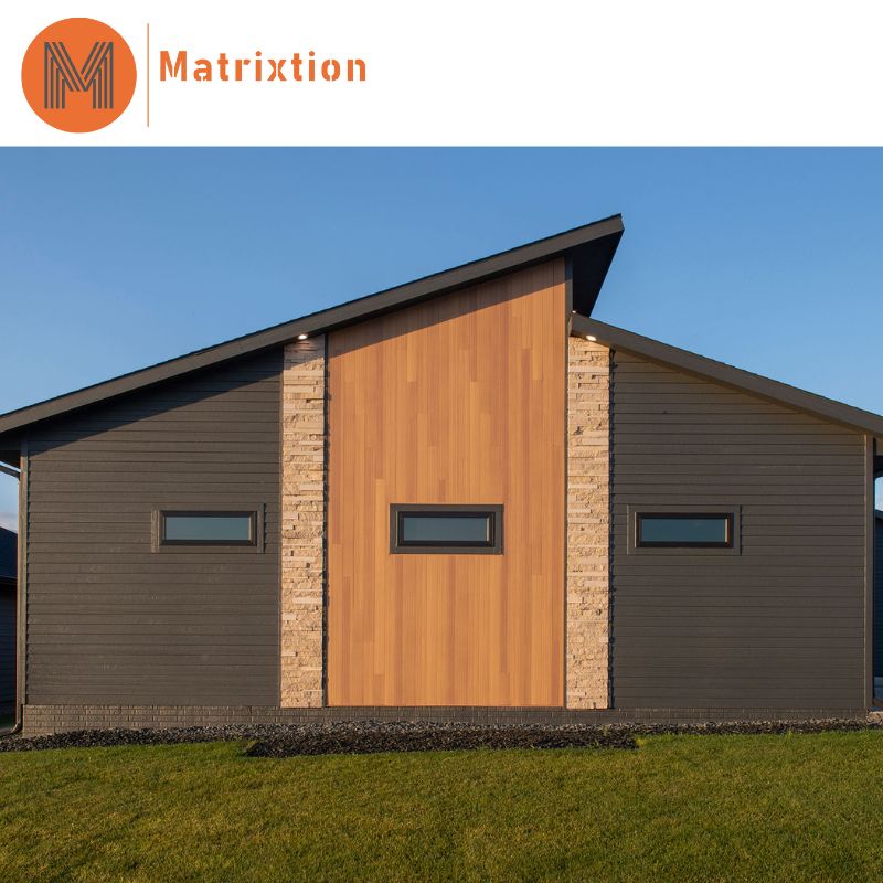 What is exterior aluminum cladding?