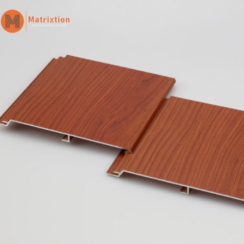 Aluminum Wood Siding Panels Weatherproof Timber Look Cladding for Modern Buildings