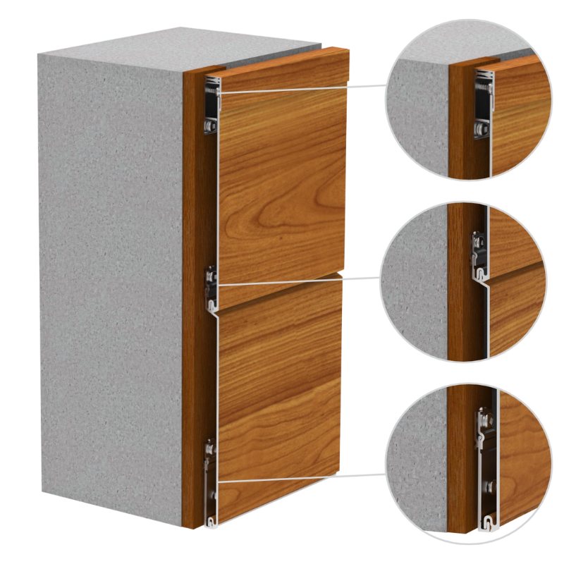 Wood Grain Aluminum Siding