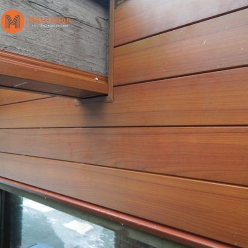 Wood Grain Aluminum Siding for Durable and Attractive Exterior Walls
