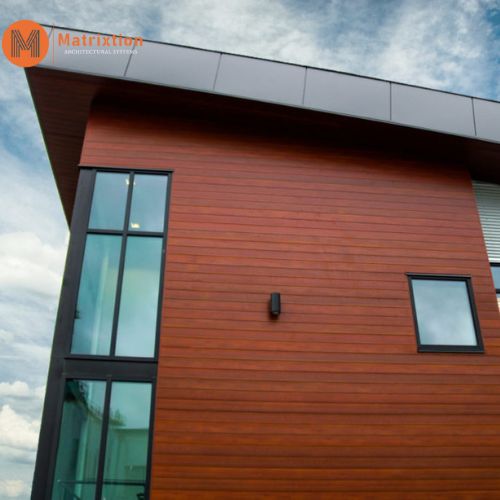 Wood Grain Aluminum Siding for Durable and Attractive Exterior Walls