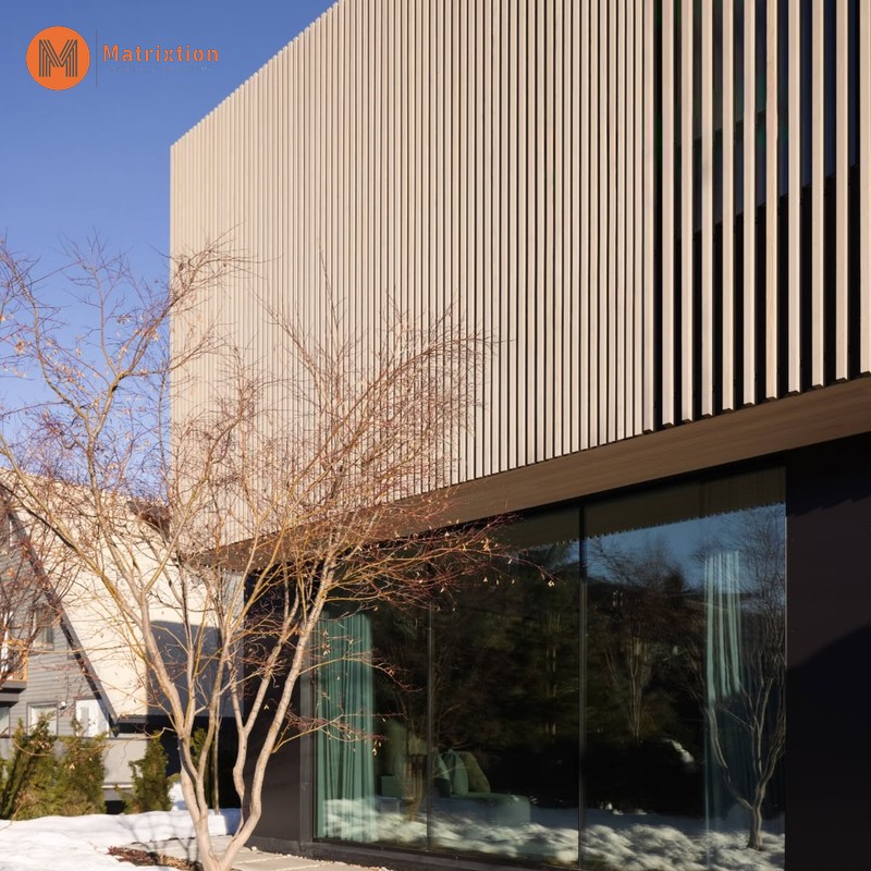 Timber Look Aluminum Batten System | 50×100 Exterior Battens