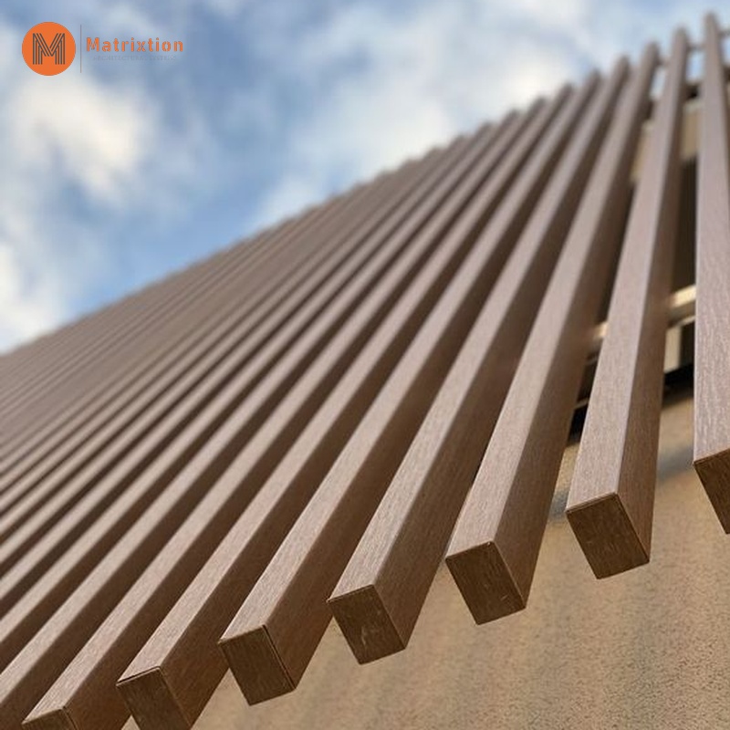 Timber Look Aluminum Batten System | 50×100 Exterior Battens
