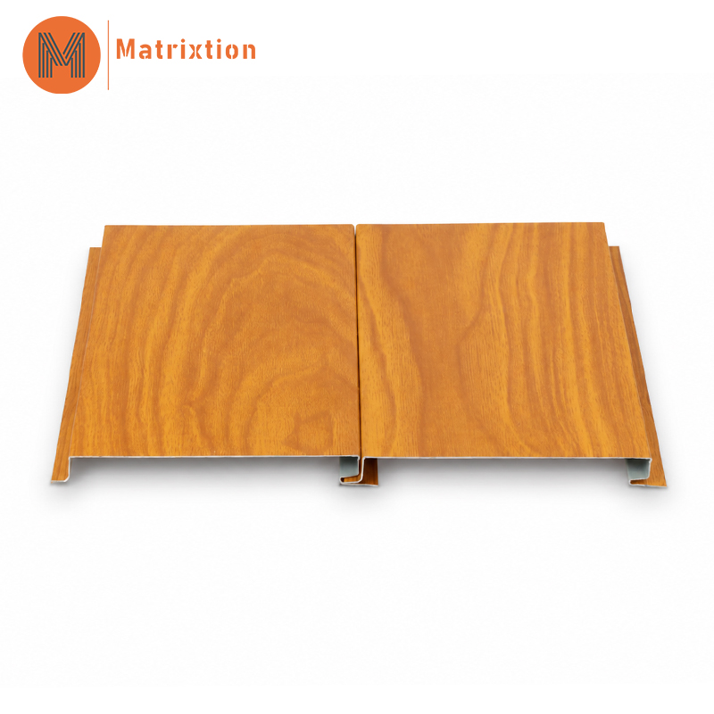 Coil-Coated Aluminum Soffit Panels for Exterior Ceiling