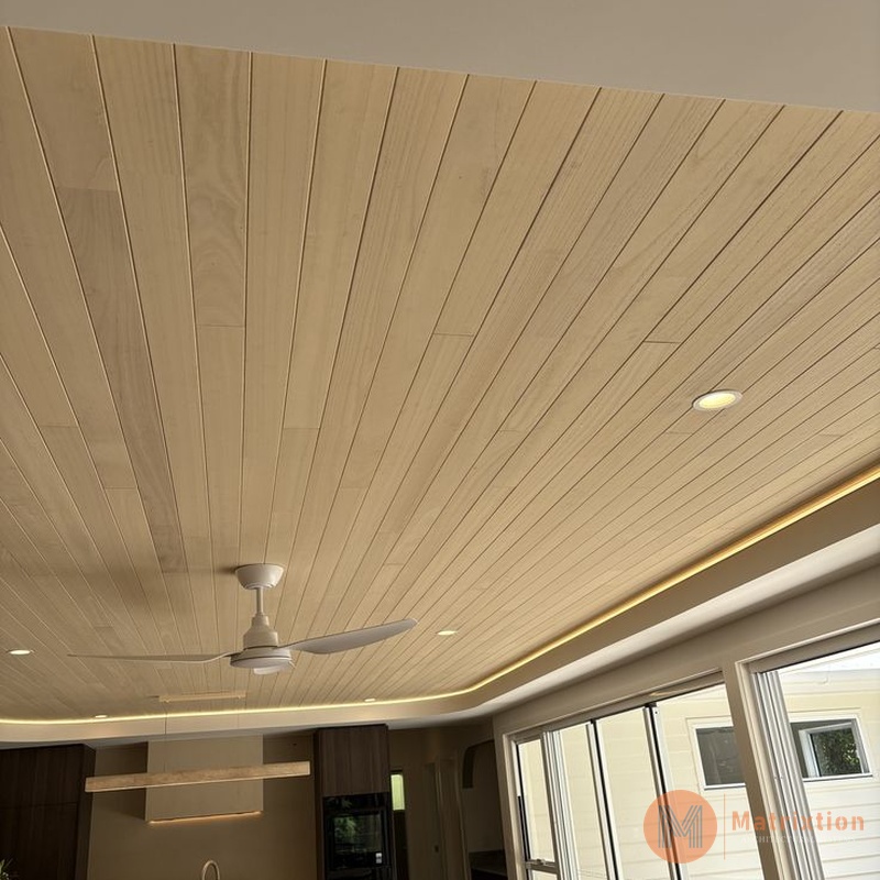 Coil-Coated Aluminum Soffit Panels for Exterior Ceiling