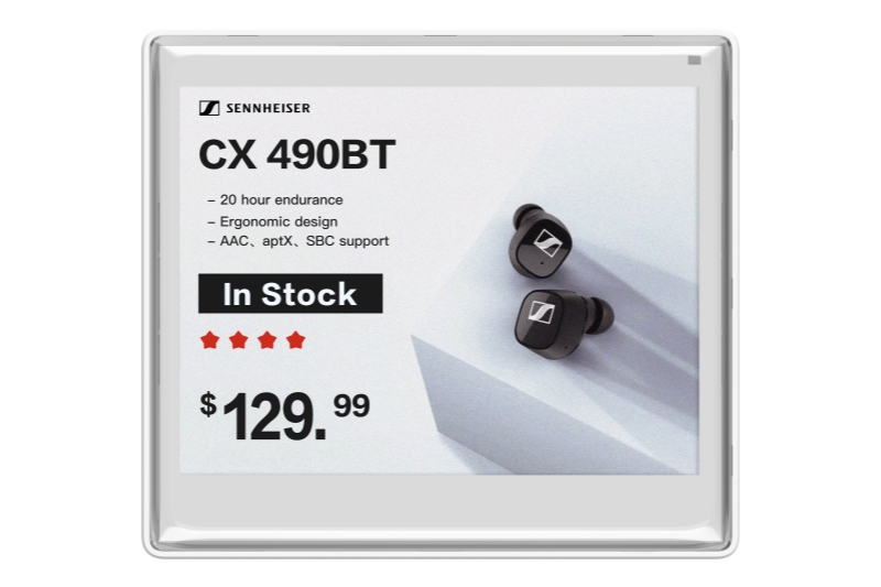 Digital E Ink Price Tags