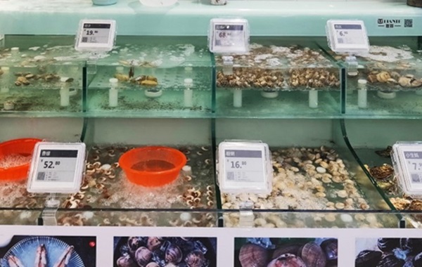 Grocery Store Shelf Edge Digital Tags