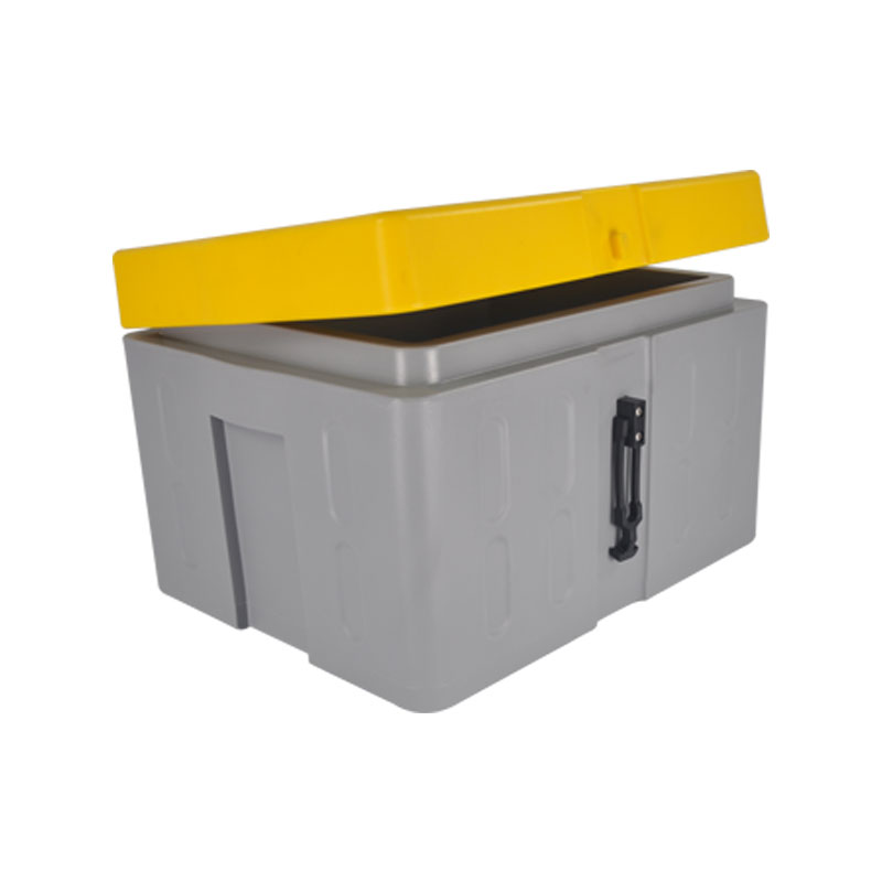 rotomolded dry ice container