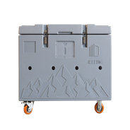 insulated dry ice containers