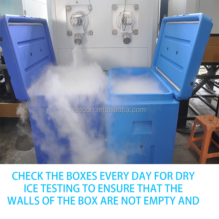 commercial dry ice transport container