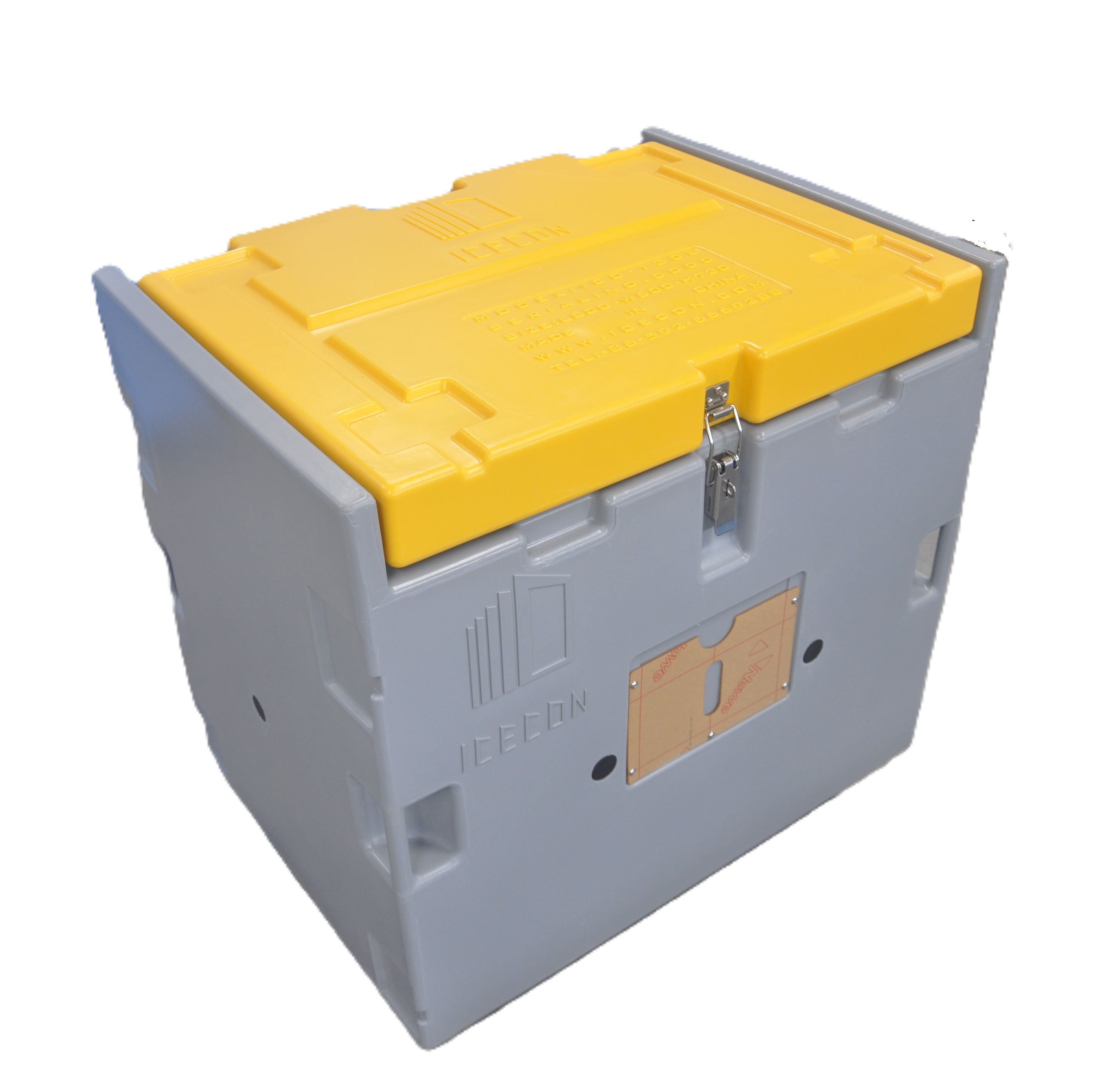 dry ice insulated container