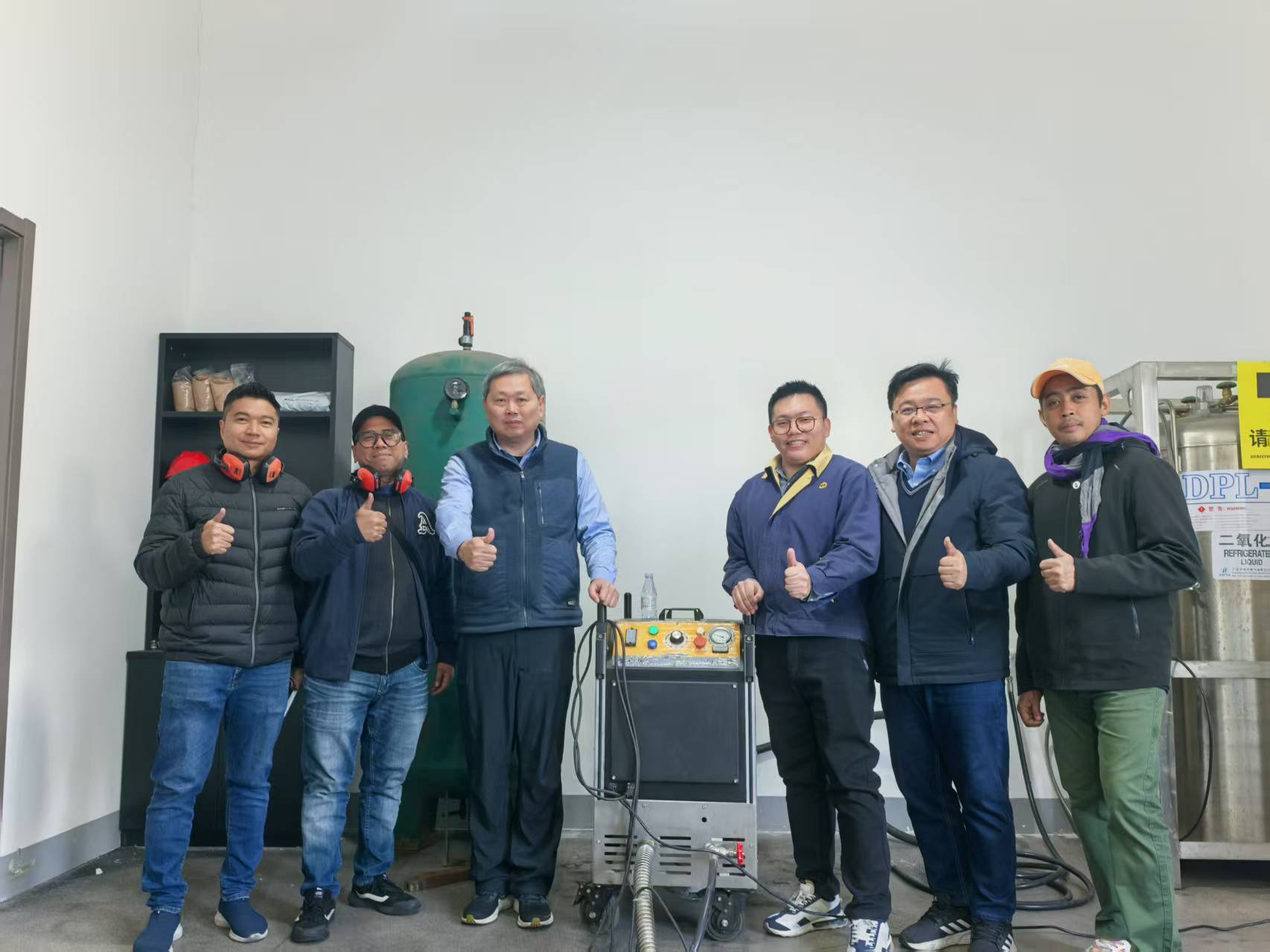 Malaysian clients visited HORECO2 Xiamen Factory