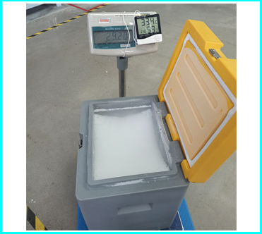 dry ice storage containers