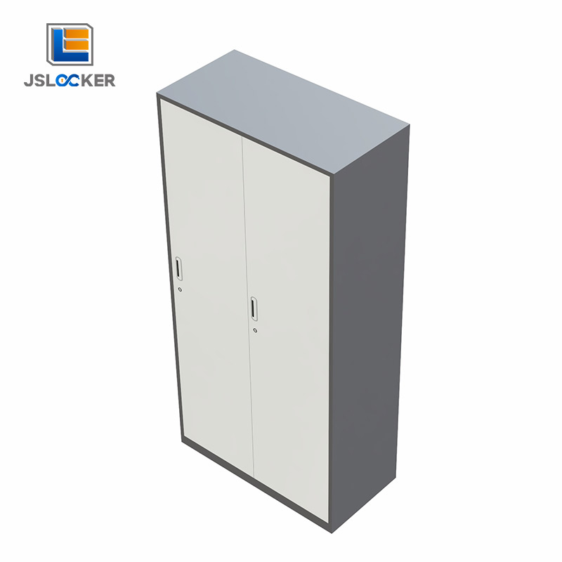 2 Door Metal Steel Storage Wardrobe