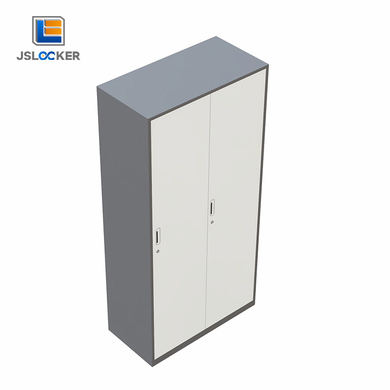 2 Door Metal Steel Storage Wardrobe